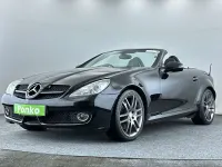 Käytetty Mercedes SLK280 2009 Musta Avoauto