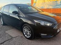 Used Ford Focus Zetec 120 HP (88 kW) 2017 Black Hatchback