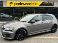 Begagnad VW Golf VII R 310 HK (228 kW) 2017 Grå Halvkombi
