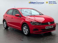 Used VW Polo SE 65 HP (47 kW) 2019 Red Hatchback