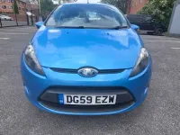 Used Ford Fiesta 96 HP (70 kW) 2009 Blue Hatchback