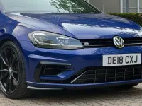 Used VW Golf VII R 310 HP (228 kW) 2018 Blue Hatchback