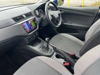Used Seat Ibiza SE Technology 94 HP (69 kW) 2021 Blue Hatchback