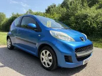 Used Peugeot 107 68 HP (50 kW) 2012 Blue Hatchback