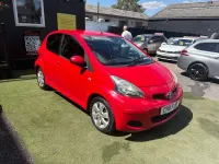 Used Toyota Aygo 68 HP (50 kW) 2012 Red Hatchback