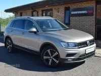 Usado VW Tiguan SE 150 HP (110 kW) 2018 Bege SUV