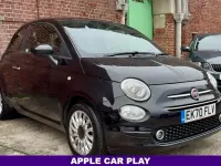 Used Fiat 500 Lounge 70 HP (51 kW) 2020 Black Hatchback