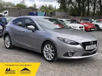 Usado Mazda 3 Inclusive 150 CV (110 kW) 2016 Plateado Utilitario