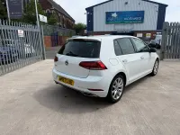 Used VW Golf VII GT 150 HP (110 kW) 2018 White Hatchback