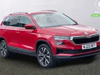 Used Skoda Karoq SE L 150 HP (110 kW) 2022 Red SUV