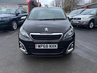 Used Peugeot 108 Collection 72 HP (52 kW) 2019 Black Hatchback