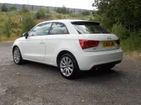 Used Audi A1 Sport 122 HP (89 kW) 2014 White Hatchback