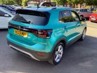 Used VW T-Cross SEL 110 HP (80 kW) 2023 Turquoise SUV