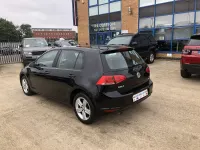 Used VW Golf VII Match 110 HP (80 kW) 2015 Black Hatchback