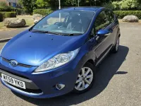 Used Ford Fiesta Zetec 96 HP (70 kW) 2009 Blue Hatchback