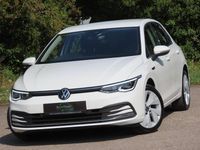 Used VW Golf VIII Style 130 HP (95 kW) 2021 White Hatchback