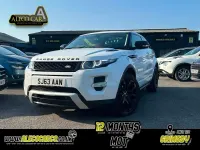 Used Land Rover Range Rover evoque Dynamic 2013 White SUV