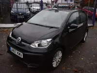 Used VW up! move up! 60 HP (44 kW) 2017 Black Hatchback
