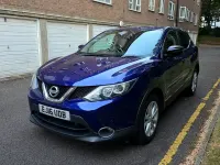 Used Nissan Qashqai Acenta 115 HP (84 kW) 2016 Blue SUV