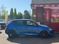 Used Skoda Fabia Colour Edition 75 HP (55 kW) 2019 Blue Hatchback