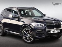 Used BMW X3 M Sport 187 HP (137 kW) 2021 Black SUV