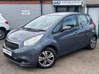 Used Kia Venga 89 HP (65 kW) 2016 Blue Hatchback