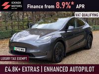 Used Tesla Model Y Long Range AWD 378 kW (514 HP) 2022 Grey SUV