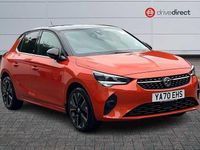 Used Vauxhall Corsa-e Elite 100 kW (136 HP) 2020 Orange Hatchback