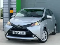 Used Toyota Aygo x-press 68 HP (50 kW) 2014 Silver Hatchback