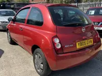 Used Nissan Micra S 2005 Red Hatchback