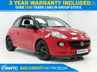 Used Vauxhall Adam 70 HP (51 kW) 2018 Red Hatchback