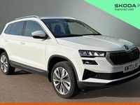 Used Skoda Karoq SE L 116 HP (85 kW) 2023 Moon white metallic SUV