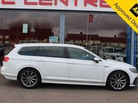 Used VW Passat R-line 150 HP (110 kW) 2021 White Estate