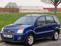 Used Ford Fusion Zetec 2008 Blue Hatchback