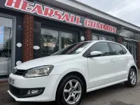 Begagnad VW Polo 70 HK (51 kW) 2011 Vit Halvkombi