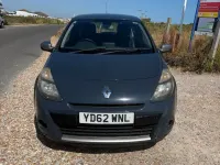 Used Renault Clio Dynamique 75 HP (55 kW) 2012 Blue Hatchback
