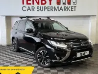 Used Mitsubishi Outlander P-HEV 203 HP (149 kW) 2017 Black SUV