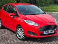 Used Ford Fiesta Style 2015 Red Hatchback
