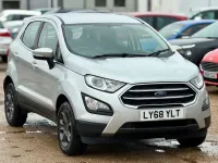 Used Ford Ecosport Zetec 125 HP (91 kW) 2019 Silver SUV