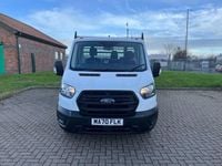 Used Ford Transit S 130 HP (95 kW) 2020 White Cabriolet