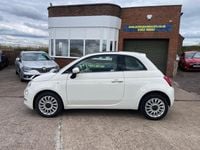 Used Fiat 500 Lounge 69 HP (50 kW) 2017 White Hatchback