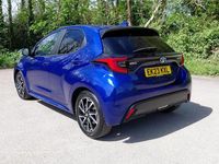 Used Toyota Yaris Hybrid Design 113 HP (83 kW) 2023 Blue Hatchback
