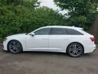 Used Audi A6 S-Line 204 HP (150 kW) 2019 White Estate
