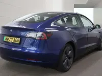 Used Tesla Model 3 Standard Range 366 kW (498 HP) 2020 Blue Sedan