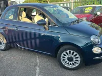 Used Fiat 500 Lounge 69 HP (50 kW) 2015 Blue Hatchback
