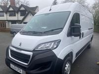 Used Peugeot Boxer Premium 140 HP (102 kW) 2023 White Van