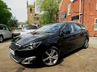 Used Peugeot 308 Allure 150 HP (110 kW) 2016 Black Estate