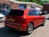 Used Audi Q5 S-line plus 177 HP (130 kW) 2015 Red SUV