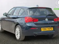 Used BMW 118 Sport Line 150 HP (110 kW) 2017 Blue Hatchback