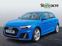 Used Audi A1 S-Line 114 HP (83 kW) 2020 Blue Hatchback
